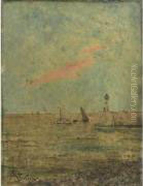 Voiliers A L'entree Du Port - view 1