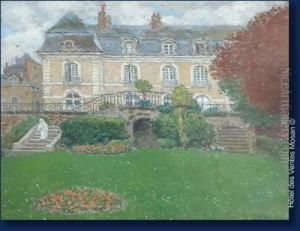 Hotel De Cheres Au Mans by Gustave Max Stevens