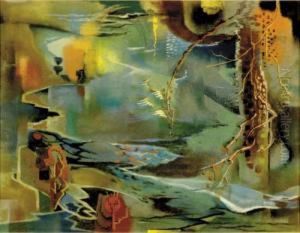 Abstract Landscape by Will Henry Stevens