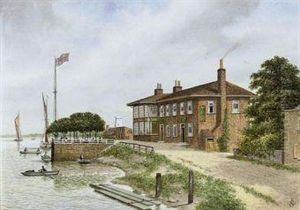 The "red House", Battersea by James Lawson Stewart