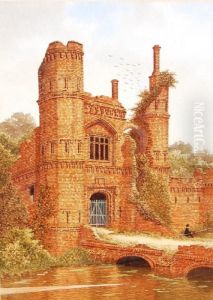 Remains Of Nether Hall, Essex by James Lawson Stewart