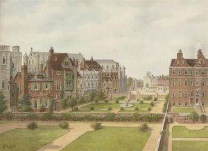 Old Palace Yard, Westminster by James Lawson Stewart