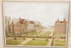 Stewart, View Of Old Palace Yardin Westminster From The South , Watercolour
