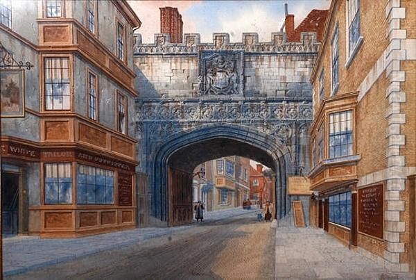 View Of High St Gate Salisbury - view 1