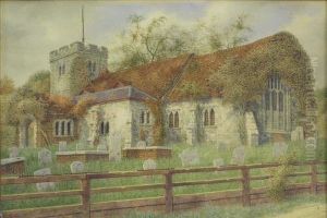 A Village Church by James Lawson Stewart