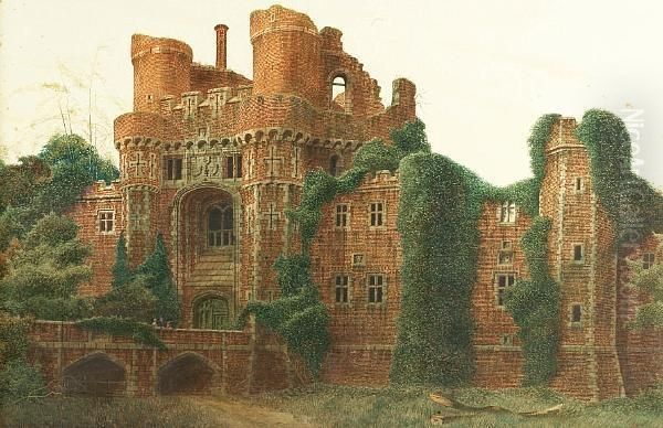 Herstmonceux Castle - view 1