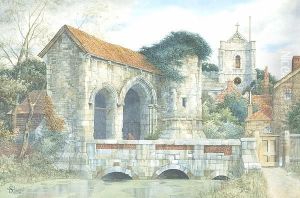 Waltham Abbey by James Lawson Stewart