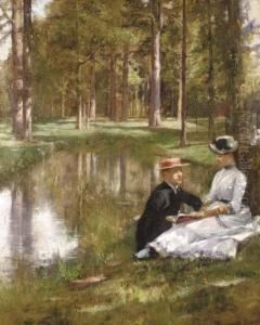 Reading (la Lecture) by J. Stewart