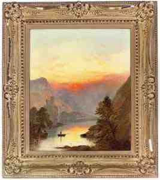 Sunset At Invergarry, Perthshire - view 1
