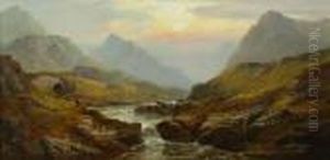 Entrance To The Pass Of Glencoe - The Eagle Glen