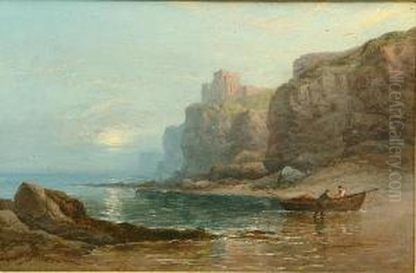 "dunstarn Castle"; "canty Bay, South Berwick" - view 1