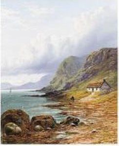 The Arran Coast; The Marsden Coast, Morning by George Blackie Sticks