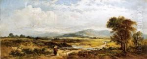 Summer Day On The Tummel (#) Near Tarbot by George Blackie Sticks
