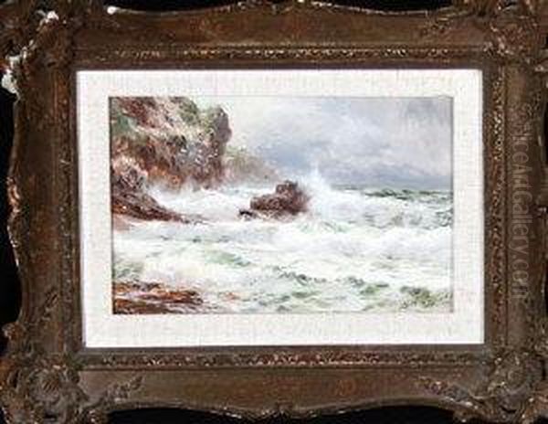 Approaching Storm, Trow Rocks, South Shields - view 1