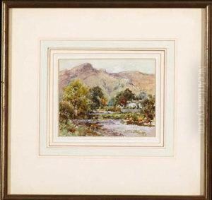 "grange In Borrowdale". by Harry James Sticks