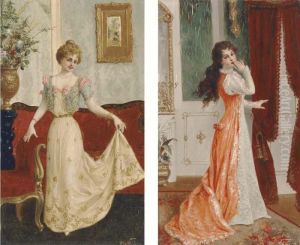 Elegant Women In Interiors