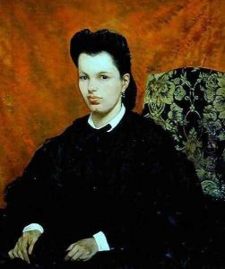 Portrait of the artist's first wife Portrait of the artist's first wife