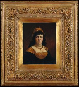 Portrait Of A Woman In Renaissance Dress
