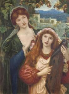 The Childhood Of Saint Cecily