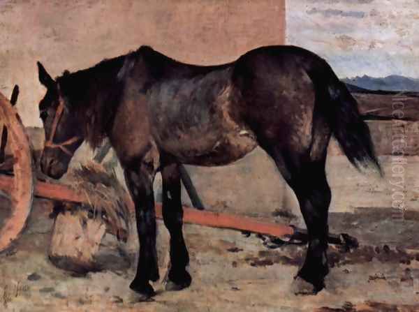 Before a horse carriage - view 1