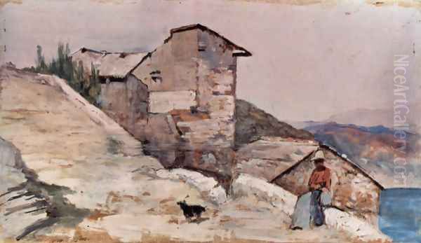 Farm in the hills - view 1