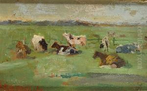 Vaches Au Pre - view 1