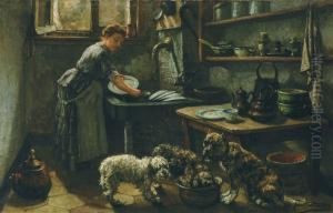 After The Meal by Jan Baptiste, Jan Stobbaerts