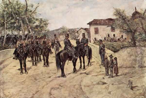 Rest of the Cavalry unit - view 1