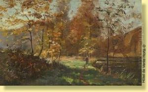 Promenade Au Bord De L'etang
