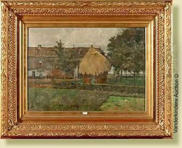Meule De Foin Devant La Ferme - view 1