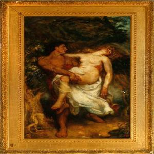 A Young Man Carryinga Nymph - view 1
