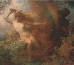 Spring Drawing Away Winter by Henry John Stock