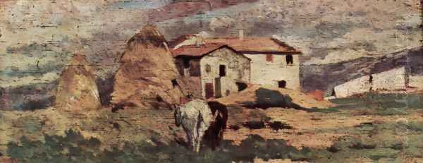 Farmhouse in livornesischer landscape - view 1