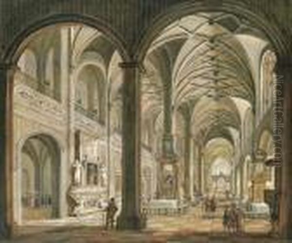 The Interior Of A Cathedral - view 1