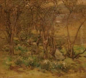 Graham Valley, Akaroa by Margaret Olrog Stoddart