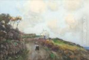 The Fluers Hut, St Ives,cornwall by Margaret Olrog Stoddart