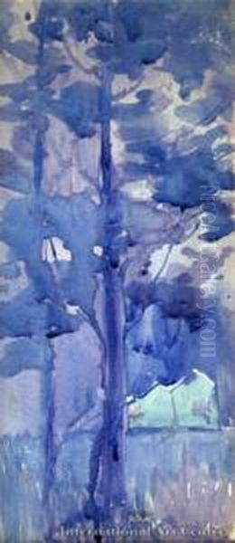 Blue Trees - view 1