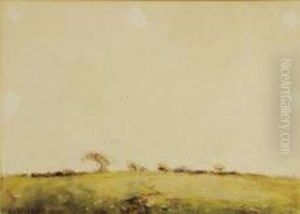 Landscape With Green Pastures by Margaret Olrog Stoddart