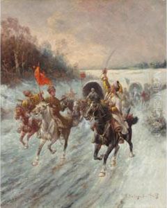 The Siberian Gold Convoy by Konstantin Stoilov