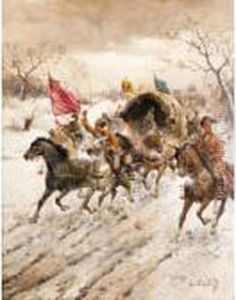 The Siberian Gold Convoy by Konstantin Stoilov