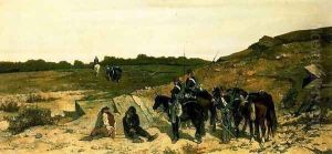 Episodio della campagna contro il brigantggio by Giovanni Fattori