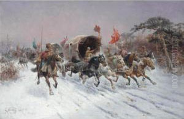 Siberian Gold Convoy - view 1