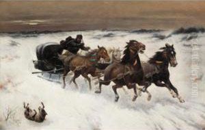 Racing Sledge by Konstantin Stoilov