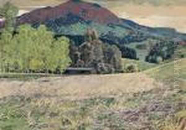 Freundliche Landschaft Bei Wehendem Wind - view 1