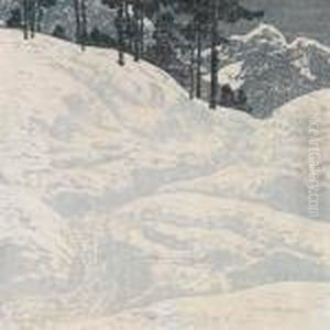 Hochgebirge Im Winter