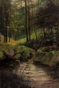 Waldbach by Konstantin Stoitzner