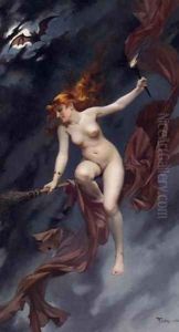 The Witches Sabbath by Luis Ricardo Falero