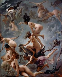 Vision of Faust by Luis Ricardo Falero