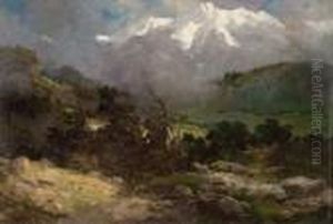 Aufziehendes Gewitter