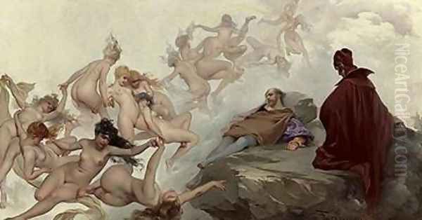 Faust und Mephisto (or The Dream of Falero) - view 1